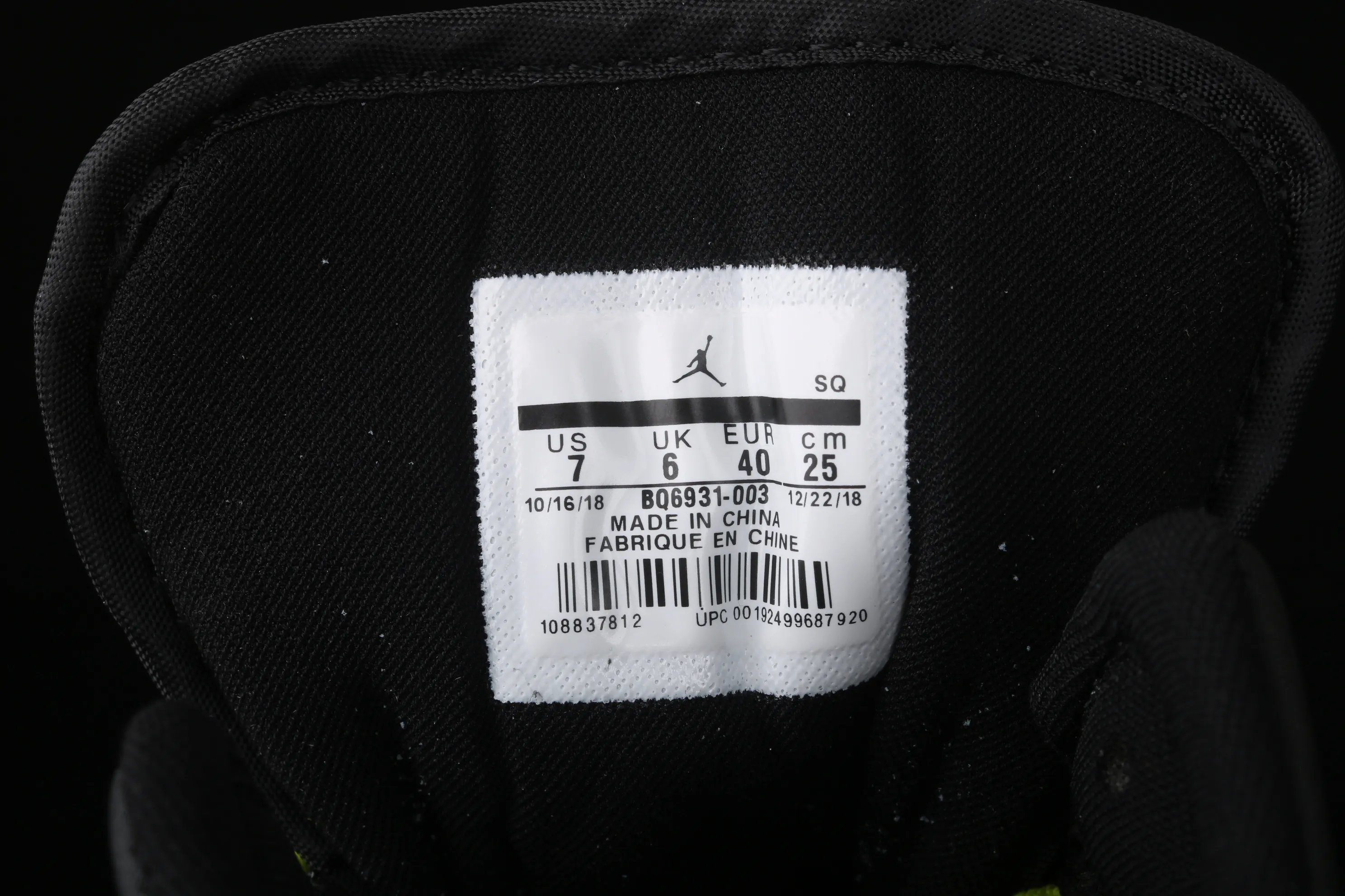 All categories Air Jordan Jordan series basketball shoes Air Jordan 1 Mid Air Jordan 1 Mid SE AJ1 Joe 1 black colorful chameleon green apple green BQ6931-003